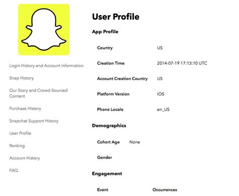 Step 3: Access your profile. . Snapchat data download